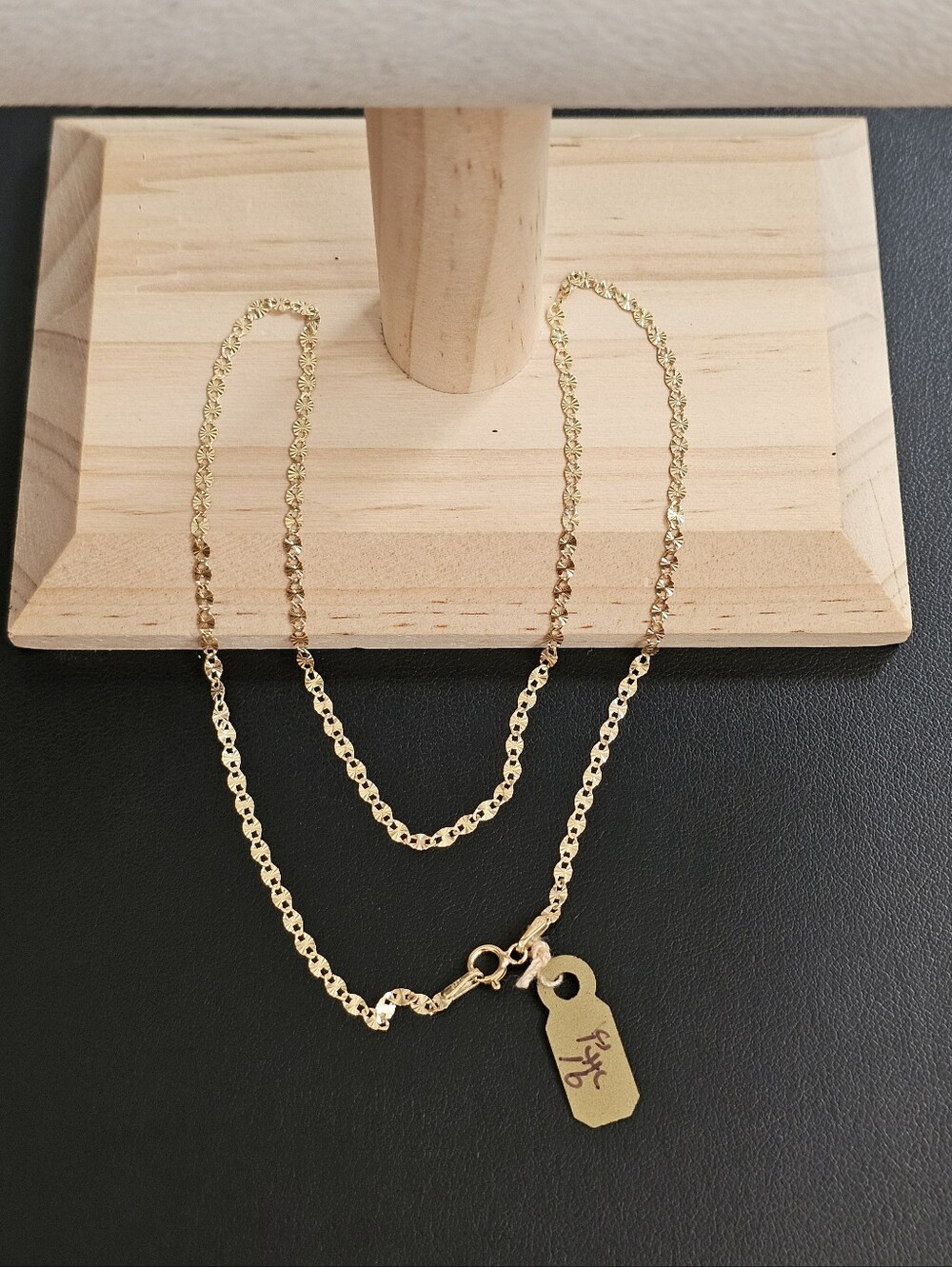 14k Gold Necklace 16 Inch
